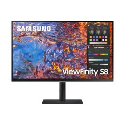 Monitor LED SAMSUNG ViewFinity S8 S80PB LS27B800PXPXEN, 27", 4K UHD, 60Hz, 5 ms, Black