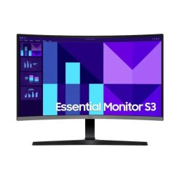 Monitor LED Curbat SAMSUNG Essential S3 LS27D392GAUXEN, Full HD, 27", 4 ms, 100 Hz, Black