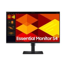Monitor LED SAMSUNG Essential S4 S40GD LS27D406GAUXEN, 27" Full HD, IPS, 100 Hz, 5ms, Black