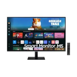 Monitor LED SAMSUNG M5 M50D LS27DM500EUXDU, 27" Full HD, VA, 60 Hz, 4ms, Black