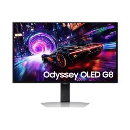 Monitor Gaming OLED SAMSUNG Odyssey G8 G81SF LS27FG810SUXEN, UHD, 27", 0.03 ms, 240 Hz, Black/Silver