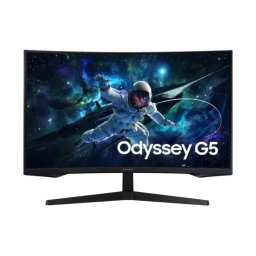 Monitor Gaming LED Curbat SAMSUNG Odyssey G5 G55C LS32CG552EUXEN, 32" QHD, VA, 165 Hz, 1ms, Black
