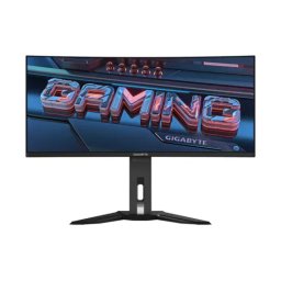 Monitor Gaming LED Curbat GIGABYTE MO34WQC2, 34" UWQHD, QD-OLED, 240 Hz, 0.03ms, Black