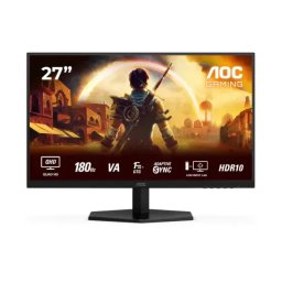 Monitor Gaming LED AOC AGON Q27G42XNE, QHD, 27", 0.5 ms, 180 Hz, Black