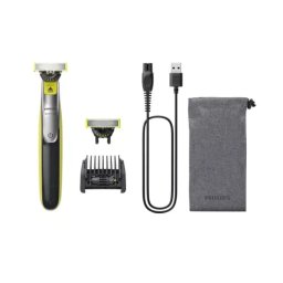 Aparat de ras PHILIPS OneBlade 360 QP2734/31, 60 min, Verde/Negru