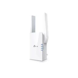Range Extender Wireless TP-LINK Wi-Fi 6 RE505X, 802.11a/n/ac/ax, 1200 Mbps, Alb