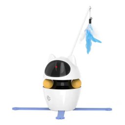 Jucărie Interactivă 3-în-1 pentru Pisici ROJECO RWJ-09 cu Laser Reglabil