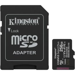 Card de memorie KINGSTON Canvas Select Plus SDCS3/256GB, microSDXC, 256GB + Adaptor