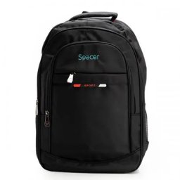 Rucsac laptop SPACER SPBP-CHICAGO-BK, 17", Negru