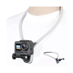 Suport magnetic de prindere pe gat camera video AKASO SYAC0097-BK
