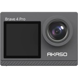 Cameră de acțiune Akaso Brave 4 Pro 4K 30fps, 20MP, stabilizare 6 axe, Wi-Fi, ecran dual