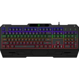 Tastatură mecanică de gaming T-Dagger Battleship T-TGK301 cu iluminare Rainbow și switch-uri Outemu Blue