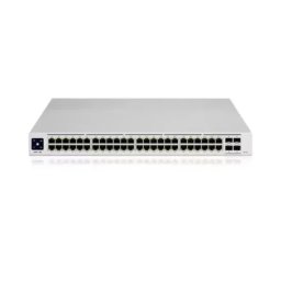 Switch UBIQUITI USW-48-POE, 48 porturi, L2, Alb