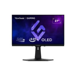 Monitor LED VIEWSONIC Gaming XG272-2K-OLED, 27" QHD, OLED, USB-C, HDR, G-Sync Compatible & FreeSync Premium, 240 Hz, 0.02 ms, Black/White