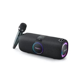 Boxa portabila YESIDO Karaoke YSW21, 120W, Bluetooth 5.0, RGB, Black