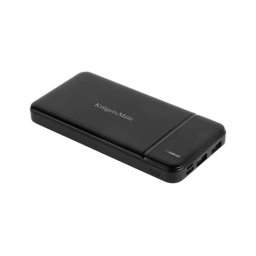 PowerBank KRUGER & MATZ KM0903, 10000 mAh, 2 x USB, 1 x USB Type-C, 1 x MicroUSB, Black