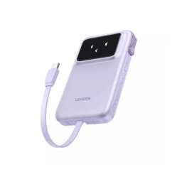 PowerBank UGREEN PB511, 10000mAh, 30W, 1 x USB-A, 1 x USB-C, Purple