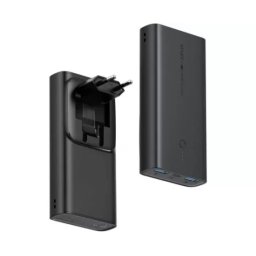 PowerBank VEGER Ace W1146, 10000 mAh, 2 x USB Type-A, USB Type-C, Black