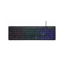 Tastatura cu fir GEMBIRD KB-UML-02, USB, Rainbow LED