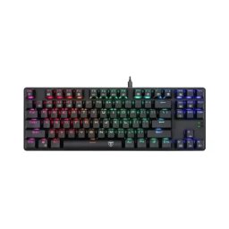 Tastatura mecanică de gaming T-DAGGER Bora T-TGK313R-BL RGB, USB, Neagră