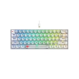Tastatura mecanică de gaming HAVIT KB903L-TWH RGB Transparent White