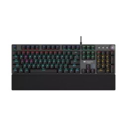 Tastatura gaming mecanică CANYON CND-SKB7-US Nightfall RGB, USB, US layout, Negru