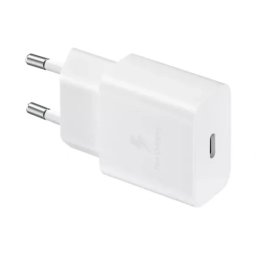 Incarcator retea SAMSUNG EP-T1510NWEGEU, 15W, 2A, 1 x USB-C, Fast Charge, White