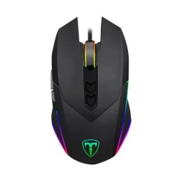 Mouse gaming cu fir T-DAGGER Lieutenant T-TGM301 – precizie 8000 DPI și iluminare RGB