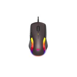 Mouse gaming cu fir HAVIT MS959S, 8000 DPI, RGB, negru