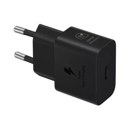 Incarcator retea SAMSUNG EP-T2510NBEGEU, 25 W, 1 x USB-C, Negru