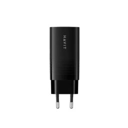Incarcator retea HAVIT UC20-BK, 67 W, USB-A, 2 x USB-C, Black