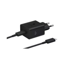 Incarcator retea SAMSUNG EP-T4511XBEGEU, 45W, Black + Cablu USB-C