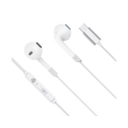 Casti cu fir KRUGER & MATZ KMPC2-W, USB Type-C, White