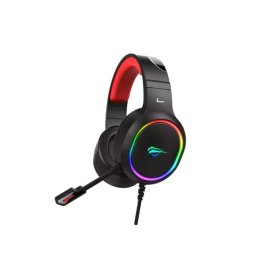 Căști gaming HAVIT H662D cu microfon și iluminare RGB – Sunet imersiv, confort total