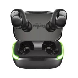 Casti wireless REBEL SLU0059, Bluetooth 5.3, Black