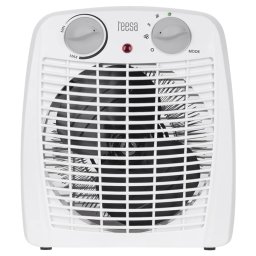 Aeroterma TEESA TSA8059, 2000 W, 3 trepte de putere, Termostat reglabil, Alb