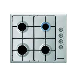 Plita incorporabila HEINNER HBH-S584I-IX, 4 arzatoare pe gaz, Aprindere electrica, Inox
