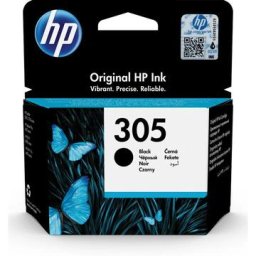 Cartuș original HP 305 Black 3YM61AE – cerneală neagră de înaltă calitate pentru imprimante HP DeskJet și ENVY