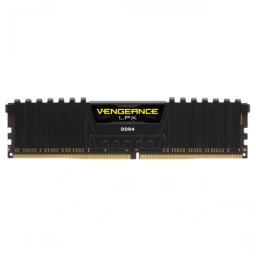 Memorie RAM CORSAIR Vengeance LPX Black CMK8GX4M1E3200C16, DDR4, 8GB, 3200MHz, CL16
