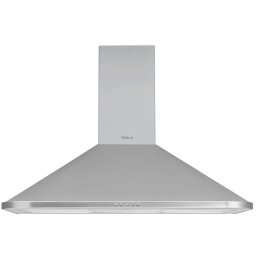 Hota decorativa tip semineu TESLA DC900AXP, 630 m³/h, 190W, 1 motor, Latime 90cm, Inox
