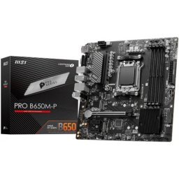 Placa de baza MSI PRO B650M-P, AMD B650, Socket AM5, mATX