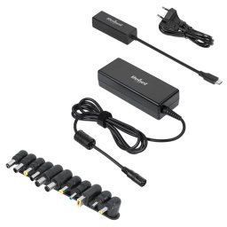 Încărcător universal REBEL KOM0962 11‑in‑1, 90W, 15‑20V, 1.8A
