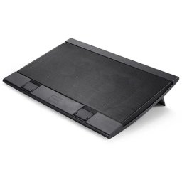 Cooler laptop DEEPCOOL DP-N222-WPALFS, 15.6", 2 x USB, Black
