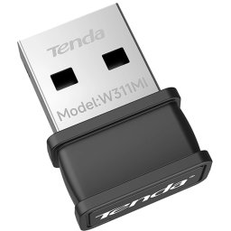 Adaptor USB Wireless TENDA W311MIV6 AX300, Wi-Fi 6, 286 Mbps, negru