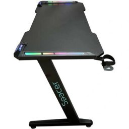 Birou gaming Spacer SPGD-RGB-140-01 RGB negru