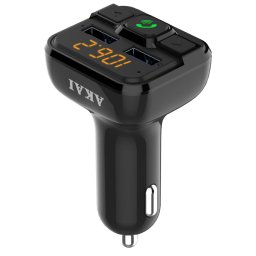 Modulator FM AKAI FMT-20BT, Bluetooth 4.2, 2 x USB