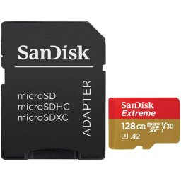 Card memorie SanDisk Extreme 128GB microSDXC A2 C10 V30