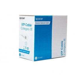 Cablu UTP CAT.5E SPACER RCAT5ECCA – Rola 305m, Cupru-Aluminiu Solid, AWG24
