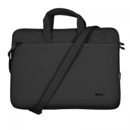 Geanta laptop TRUST Bologna Bag ECO Slim TR-24447, 16", Black