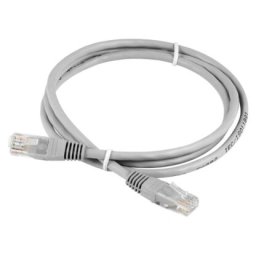Cablu UTP cu mufe HCT CAT6 2m Gri – Conectivitate Gigabit stabilă